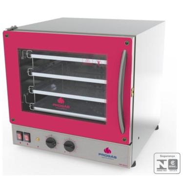 Imagem de Forno Turbo Eletrico Progás Prp-004 G2 4 Assad Fast Oven Vermelho 127v