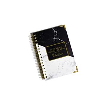 Imagem de Ferramenta de admissão escolar médica - O diário de alunos pré-médicos (diário guiado). Rastreamento de cadernos MCAT, livro de MCAT, ajuda a entrar na faculdade de medicina e admissões, deve ter um livro pré-médico