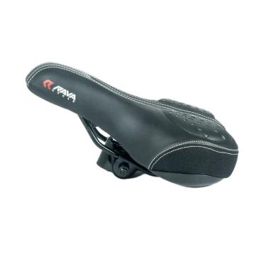 Imagem de Selim Banco de Gel Bicicleta MTB Unissex 270x160mm Unissex Antiprostático Rava