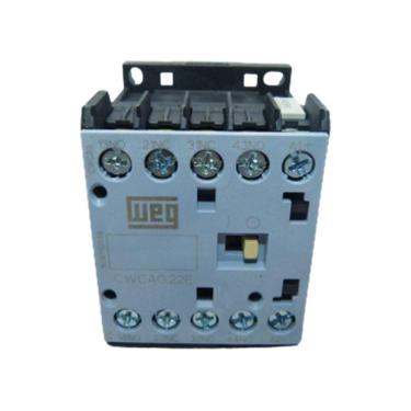Imagem de Contator Weg CWCA 0.22E 110v Mini Contator Bobina Ca