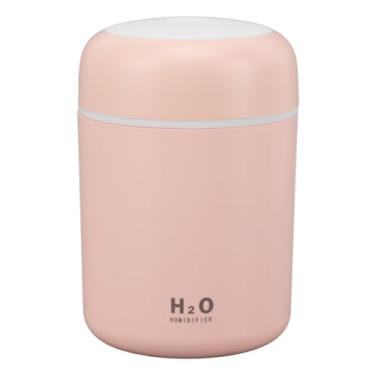 Imagem de Mini Umidificador Usb, Mini Umidificador Portátil, Purificador de Ar, Iluminação Colorida de Longa Duração para Uso Em Carro (Rosa)