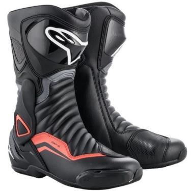 Imagem de Bota Alpinestars Smx-6 V2 Preto Cinza Vermelho Smx6 Speed