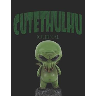 Imagem de Cutethulhu Journal: Adorable journal featuring the elder god himself Cuthulhu from the HP Lovecraft mythos, now with added cuteness.