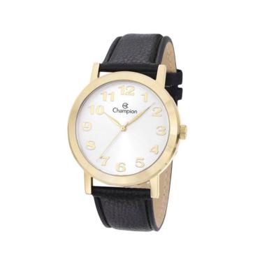 Imagem de Relógio Champion Masculino Dourado Mostrador Branco
