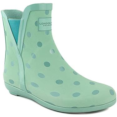 Imagem de LONDON FOG Bota de chuva feminina Piccadilly, Sálvia, 11