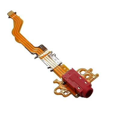 Imagem de ZEZEFUFU Reparo de cabo flexível de interface de microfone de câmera para Sony A7M3 ILCE-7M3 A7III