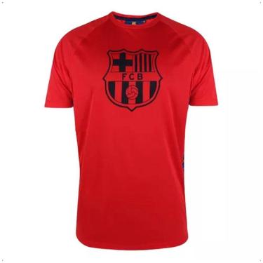 Imagem de Camiseta Barcelona Infantil - Vermelho e Azul