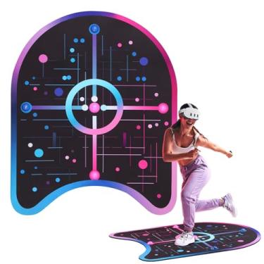 Imagem de VR Mat for Meta Quest 3 VR FlexSpace Mat Accessories Boundary Awareness Carpet with Anti-Slip Base and Comfort Foam for Gaming Workouts(Non-Circular)