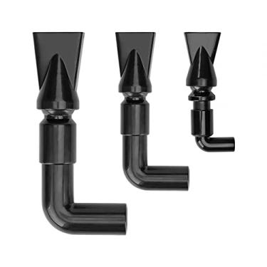 Imagem de MiOYOOW 3 peças de bico de pato com bomba de aquário, bocal de saída de retorno de água ajustável de 360° para aquários