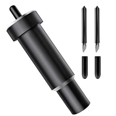 Imagem de Explore a lâmina de corte profundo e a carcaça para Cricut Maker, Niantime substituição lâmina de ponta profunda compatível com Cricut Explore Air2/Air3/Cricut Maker/Maker 3 máquinas de corte (2 lâminas incluídas)