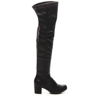 Imagem de Bota Over The Knee Salto Médio Grosso Dakota DA221 (Preto, BR, Adulto, Numérico, 34)