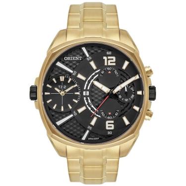 Imagem de Relógio orient xl masculino cronógrafo mgsst004 dourado