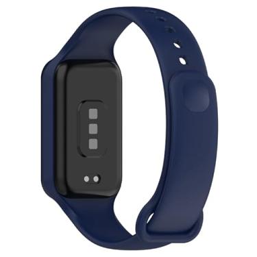 Imagem de Pulseiras de silicone NSmart compativeis com Redmi Smart Band 2 (BAND 2, Azul Petróleo)
