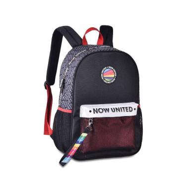 Imagem de Mochila Now United Com Bolso Telado E Ziper Invertido