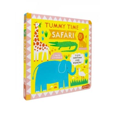 Imagem de Tummy Time: Safári – Um Livro Ilustrado, Sanfonado E Com Espelho Para Bebês