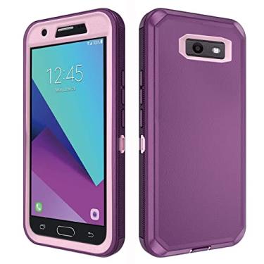 Imagem de Asuwish Capa de celular para Samsung Galaxy J7 Prime 2017 J 7 Skypro Sky Pro J7V V S727VL capa de celular híbrida resistente à prova de choque rígida protetora resistente acessórios móveis Glaxay Halo