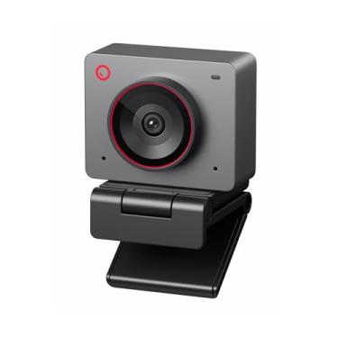 Imagem de OBSBOT Meet 2-4K Webcam para PC com Sensor de 1/2”, Enquadramento e Foco Automático AI, Modo Beleza, Leve, HDR, Webcam com Microfone, 60 FPS, Web cam para Streaming, Reuniões, Jogos, etc(Cinza Espaço)