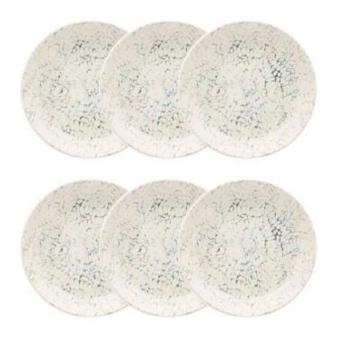 Imagem de Conjunto de Pratos Fundos 06 Peças Flat Tie-Dye Oxford