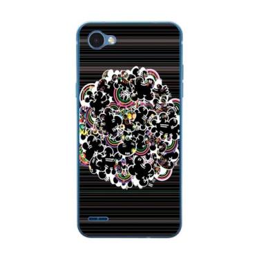 Imagem de Capa Adesivo Skin110 Verso Para LG Q6 Plus - KawaSkin