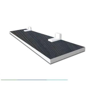 Imagem de Prateleira Linha-Furta Cor Em Mdf Com Borda De Pvc Branco 35