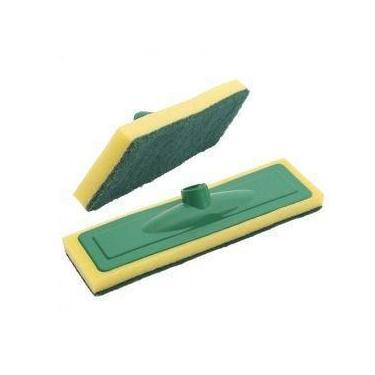 Imagem de Esfregão Lava Piso Azulejo Esponja Limpeza Faxina Doméstica - FLASH_EN