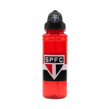Imagem de Garrafa Canudo Retrátil 700ml - São Paulo SPFC - Mileno