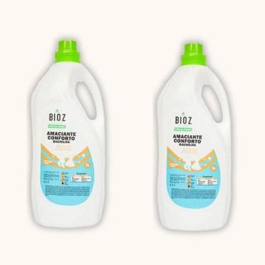 Imagem de Kit 2X: Amaciante Conforto Biodegradável Bioz Green 3L