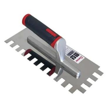 Imagem de Desempenadeira aço inox dentada 19 mm x 12 mm cortag cabo adi