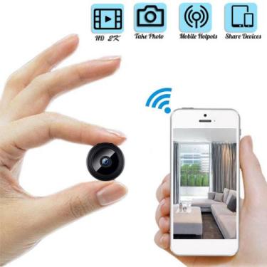 Imagem de Câmera hd a9 mini wifi discreta escondida segurança hd 1080p - hOME E 