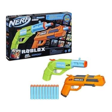 Imagem de Lançador De Dardos Nerf Roblox Jailbrake Armory F2483 Hasbro