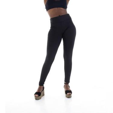 Imagem de Kit com 3 Calças Legging Cintura Alta em tecido Suplex - EBT Uniformes
