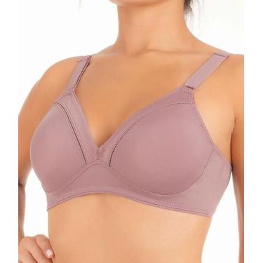 Imagem de Sutiã Plus Size Alças Reforçadas Soutien Duloren Ref 111214, Beringela