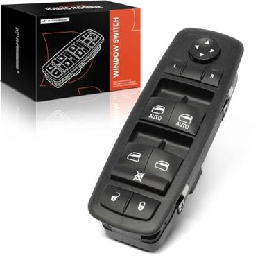 Imagem de A-Premium Power Master interruptor de janela de substituição para Chrysler Town & Country Jeep Liberty Dodge Grand Caravan Journey Ram 1500 2500 3500 lado dianteiro esquerdo do motorista