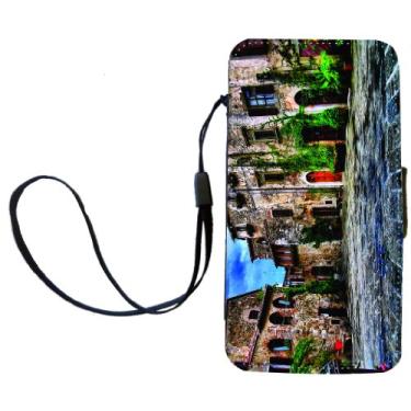 Imagem de Rikki Knight Capa carteira com aba magnética Tuscany Village Scene para Apple iPhone 4 e 4s