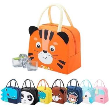Imagem de Bolsa Térmica Lancheira Infantil Unissex Porta Marmita Bichinhos - FG,