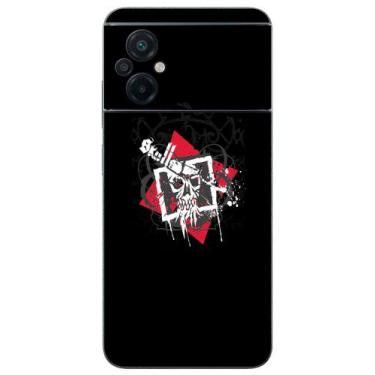 Imagem de Capa Adesivo Skin015 Verso Para Xiaomi Poco M5 2022 - KawaSkin