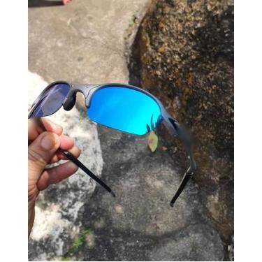 Imagem de Oculos de Sol Romeo2 Azul Claro Céu Juliet X-Metal Polarizado Pinado D