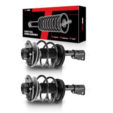 Imagem de Torchbeam Conjunto de escoras com amortecedor de mola helicoidal de substituição para Dodge Grand Caravan/Chrysler Town & Country 2001-2007, Dodge Caravan 2001-2007, Chrysler Voyager 2001-2003