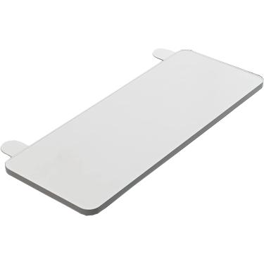 Imagem de Bandeja extensora de mesa, bandeja extensora de mesa ergonômica, bandeja dobrável para gaveta de teclado, gaveta para teclado, braçadeira sem punção (disponível em três tamanhos), branco, 65