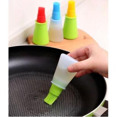 Imagem de Pincel Culinário Em Silicone Com Reservatório Cozinha - oem