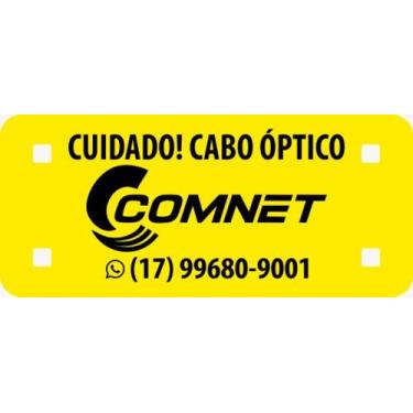 Imagem de Plaquetas de identificação cabo optico 1000 unidades - LK PRINT, Amare