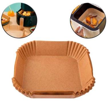 Imagem de 50 Formas Descartavel 20x20cm Air Fryer Forro Antiaderente - Climk, Pa