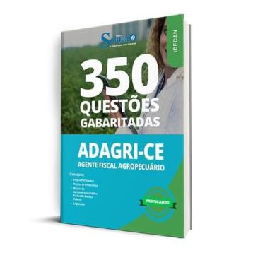 Imagem de Caderno de Questões ADAGRI-CE - Agente Fiscal Agropecuário - 350 Quest