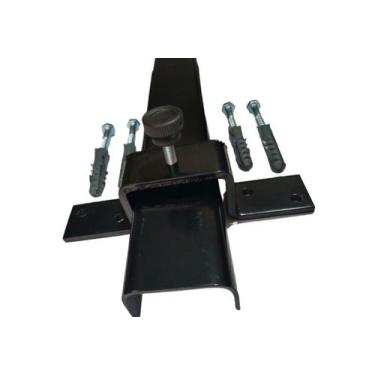 Imagem de kit Tranca Para Porta Residencial Suporte Fechado - Uno Metal