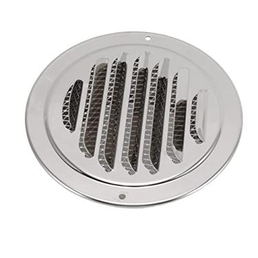 Imagem de Tampa de Chuva de Aço Inoxidável Akozon 304 para Ventilação de Parede, Exaustor de Exaustão Resistente, Tamanhos de 100 Mm a 160 Mm, Tampa de Ventilação de Fumaça de óleo para