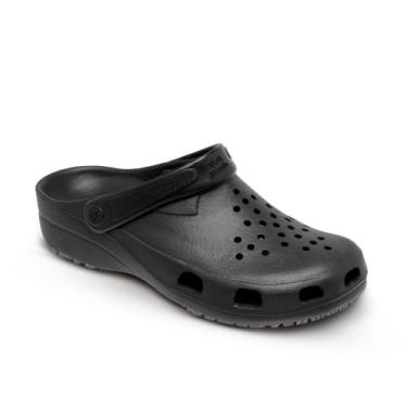 Imagem de Babuche soft works bb31 antiderrapante, Preto, 37/38