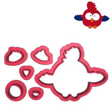 Imagem de Cortador Modular Mar Aventuras Galo Hey Hey Moana - DOCE IMPRESSO, 4,5