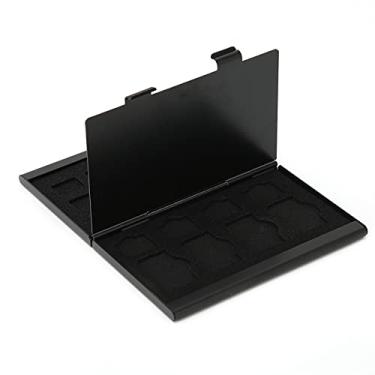 Imagem de Caixa de Armazenamento Portátil da Caixa do Cartão Sim, Suporte do Organizador para a Caixa de Armazenamento do Cartão de Memória à Prova de Poeira à Prova de Choque