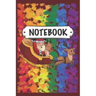 Imagem de Taccuino di Natale arcobaleno Pride: Taccuino 120 pagine, formato 15, 24 x 22, 86 cm