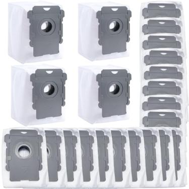 Imagem de NautDuty Pacote com 28 sacos de substituição para aspirador de pó compatíveis com i Robot i7 i7+, j7 j7+, i8 i8+, i3 i3+, i4 i4+, i1+, i6 i6+, j6 j6+, s9, s9 Plus Sacos de eliminação automática de